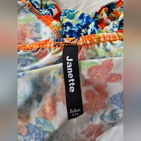 Janette Fashion Floral Off-Shoulder Jumpsuit - Picture 14 of 14